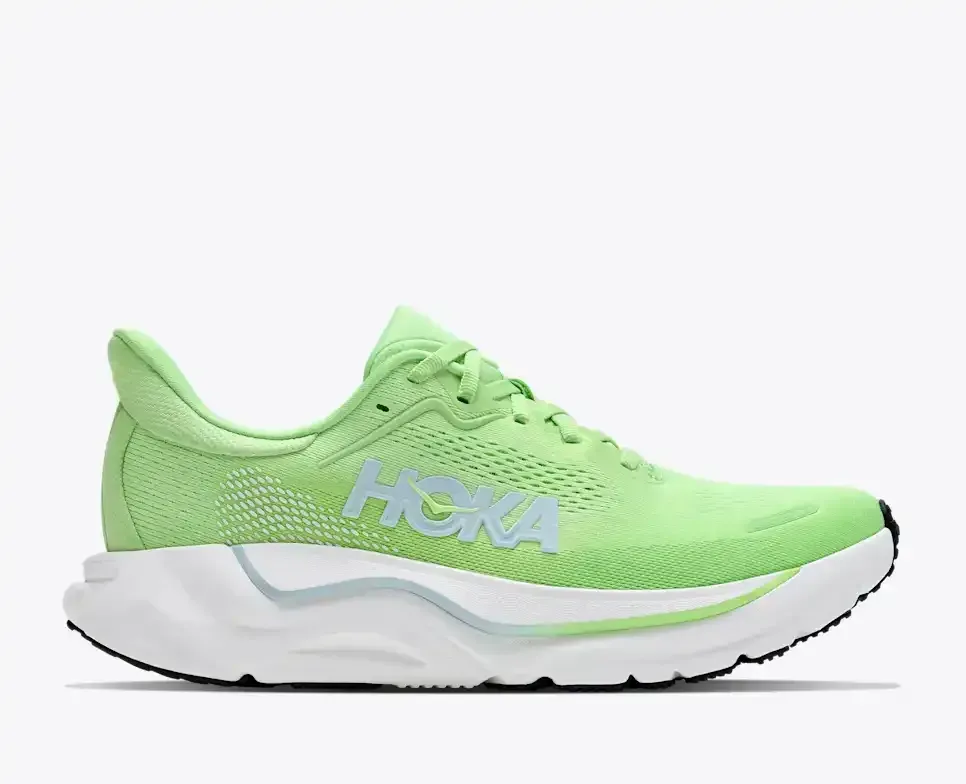 HOKA Arahi 9 Tart Apple Glimmering Blue (Women’s) - Road Running Shoes - front view