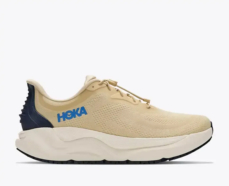 HOKA Arahi SR Barley Flour Virtual Blue - Men's Running Shoes & Trainers - front view