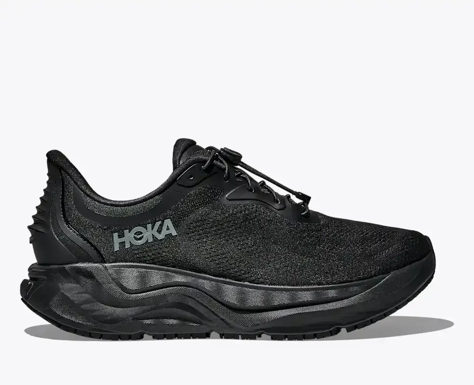 HOKA Arahi SR Black - Men's Running Shoes & Trainers - front view