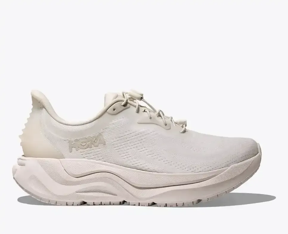 HOKA Arahi SR White (Women’s) - Walking Shoes & Boots - front view