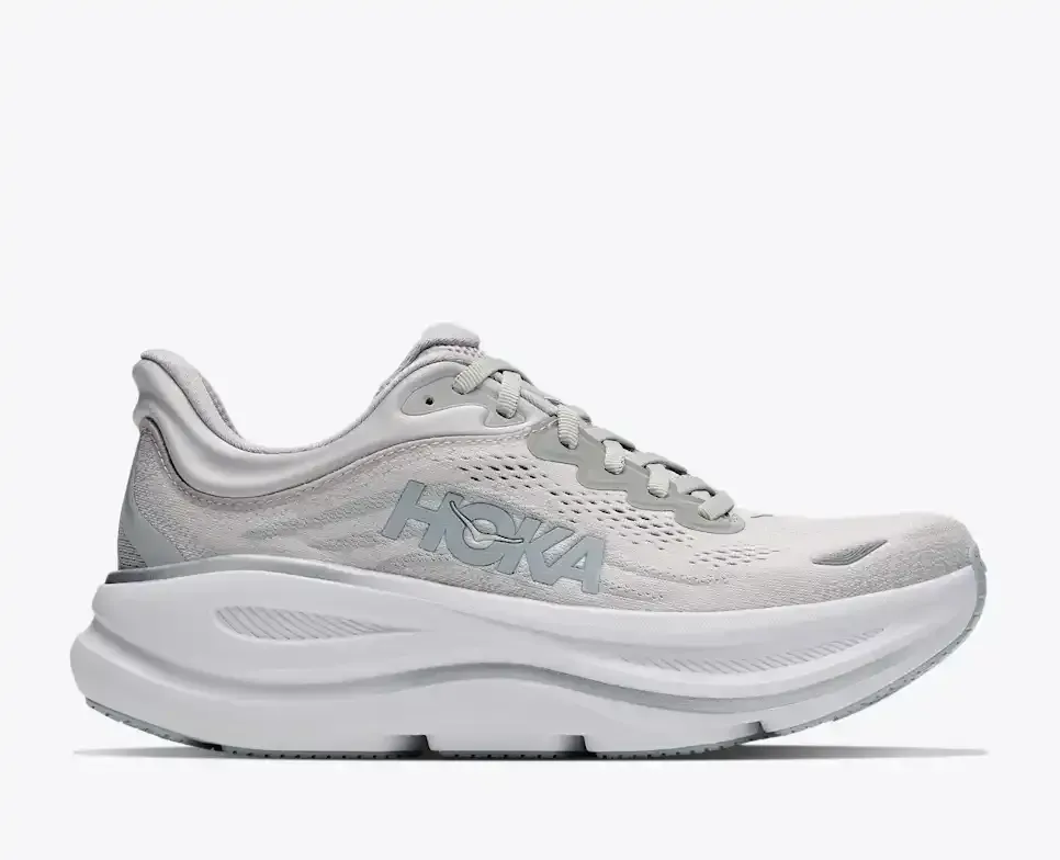 HOKA Bondi 9 Stardust Mineral Blue (Women’s) - Road Running Shoes - front view
