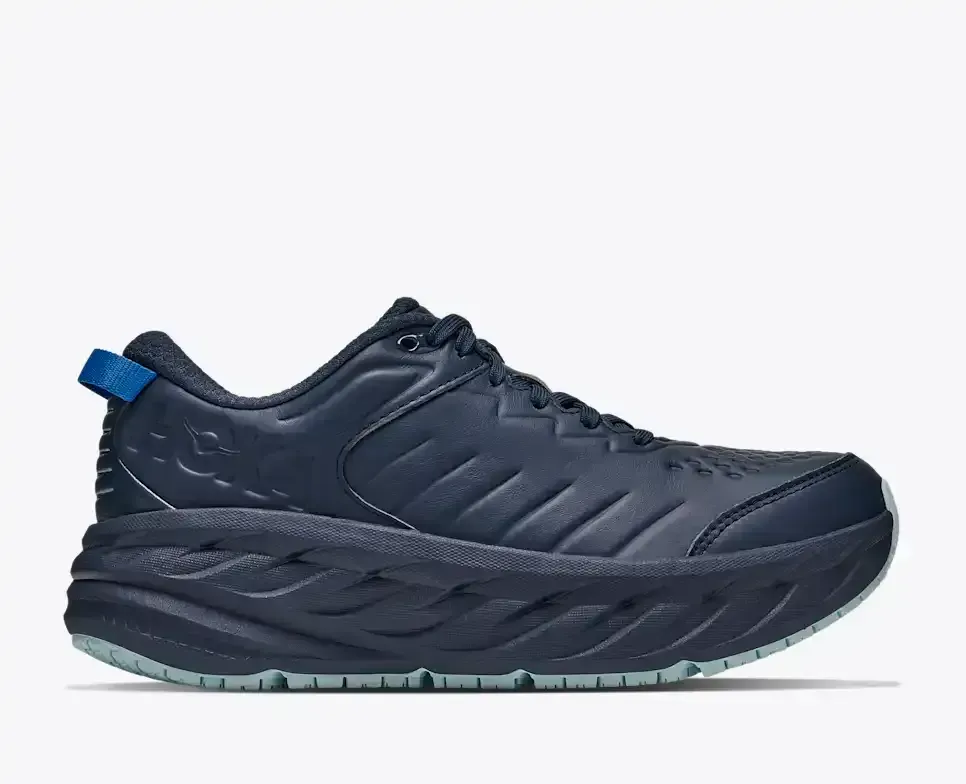 HOKA Bondi SR Varsity Navy Glimmering Blue (Women’s) - Walking Shoes & Boots - front view