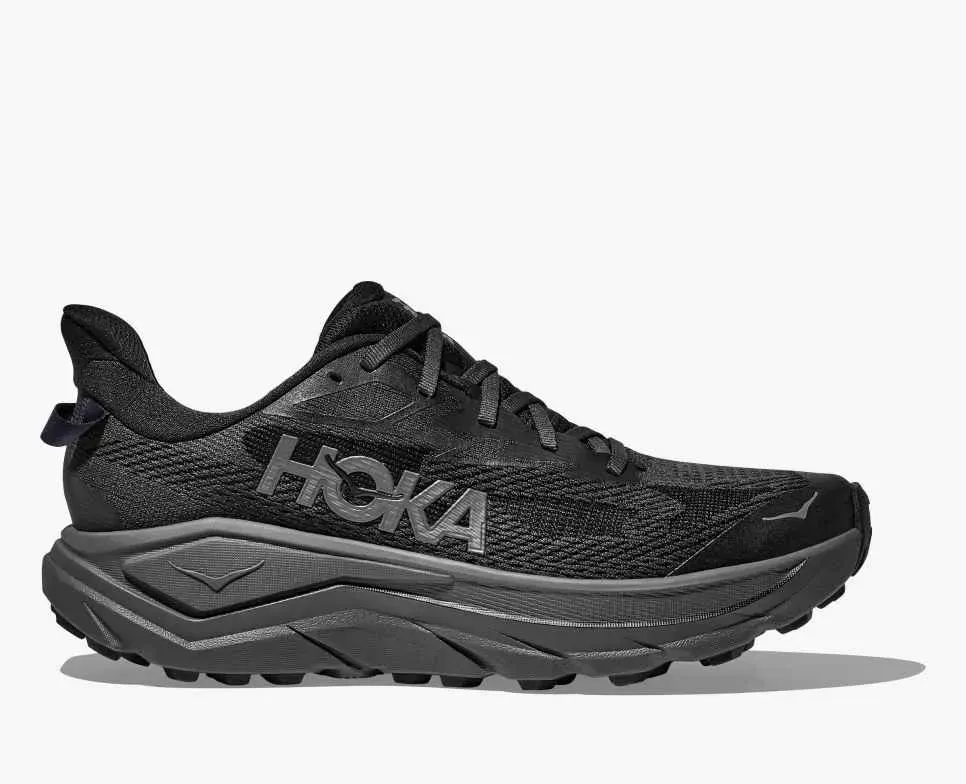 HOKA Challenger 8 Black Outer Orbit - Men's Running Shoes & Trainers - front view