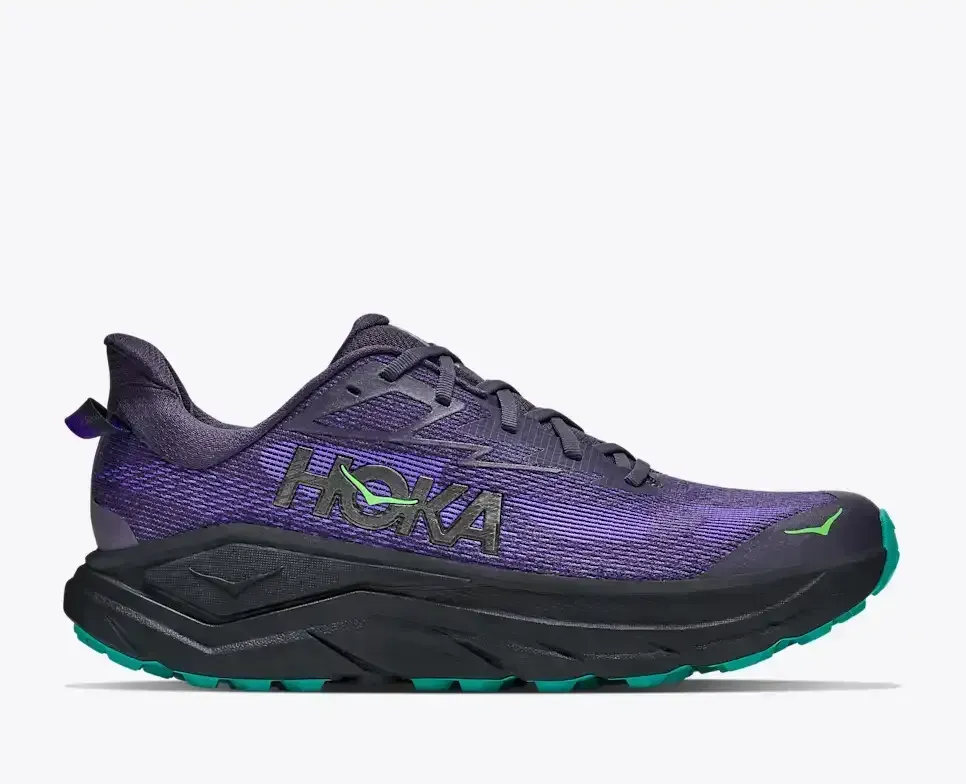 HOKA Challenger 8 Squid Ink Black - Men's Running Shoes & Trainers - front view