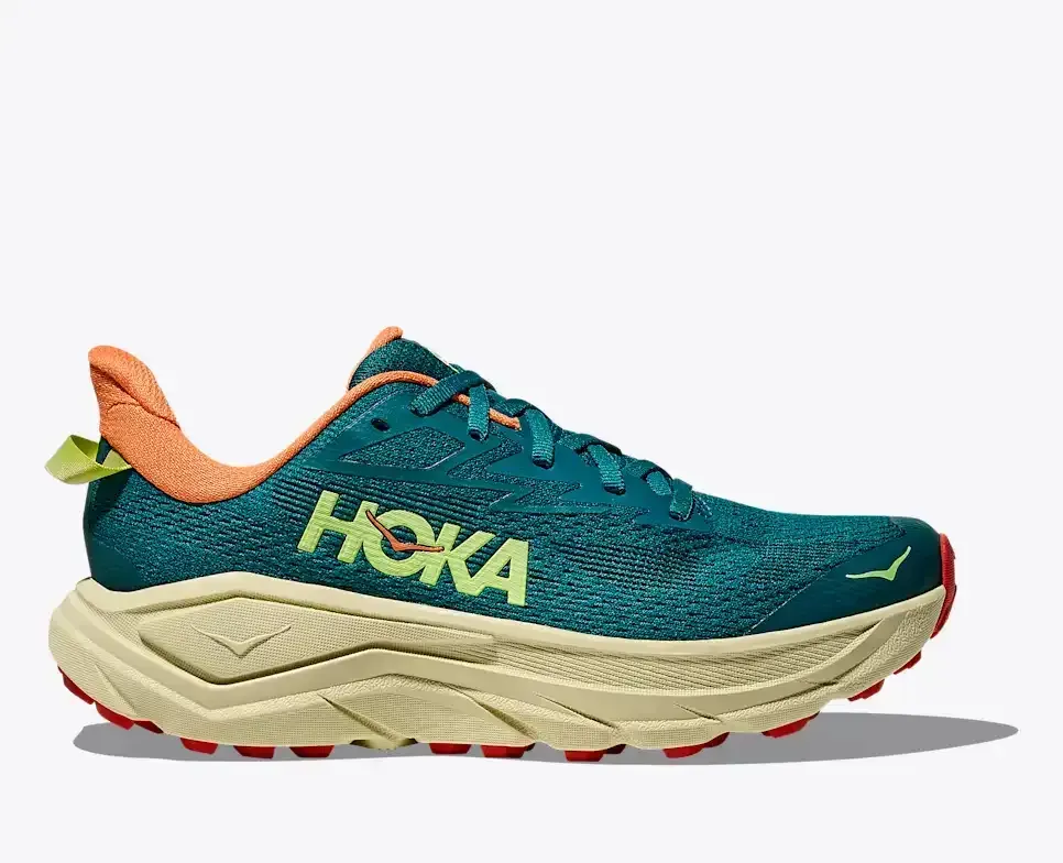 HOKA Challenger 8 Tidal Wave Pampas Grass (Women’s) - Trail Running Shoes - front view
