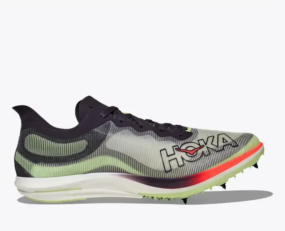 HOKA Cielo FlyX Lite Squid Ink Neon Yuzu - Men's Running Shoes & Trainers - front view
