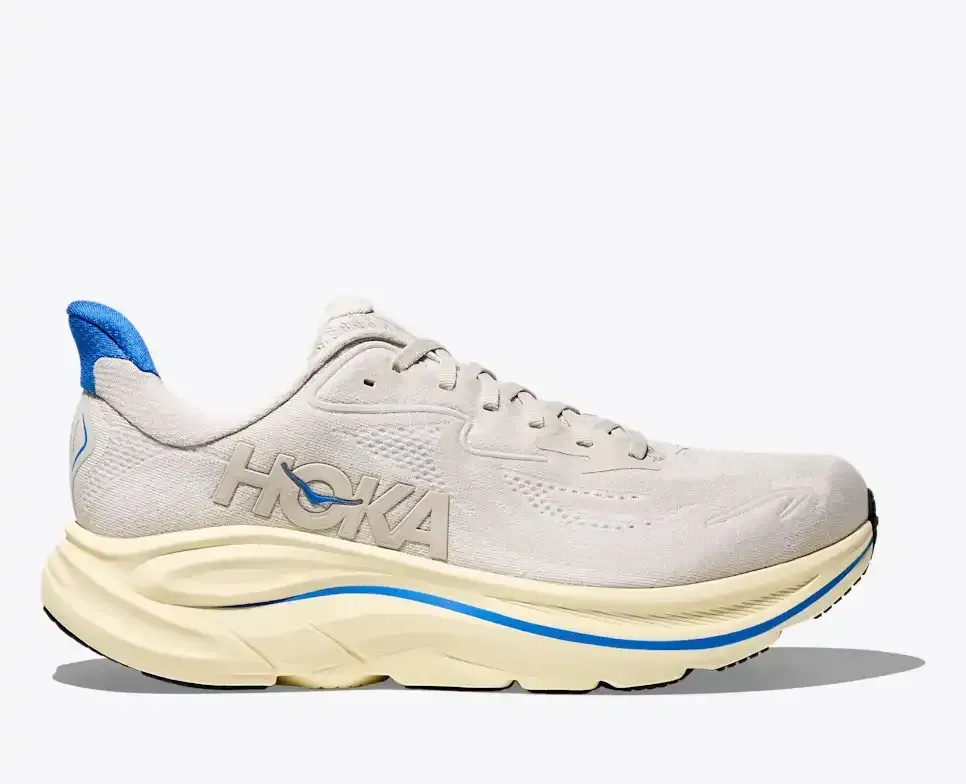 HOKA Clifton 10 Stucco Virtual Blue - Clifton 10 - front view