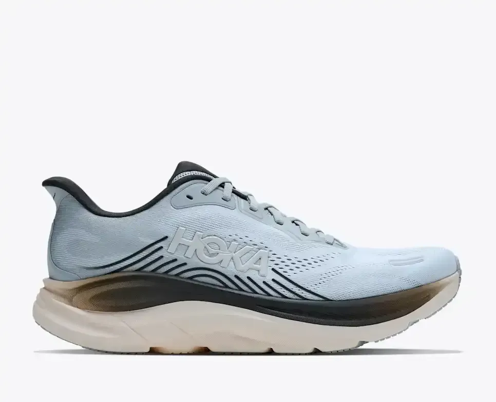 HOKA Clifton 11 Stardust Alabaster - Men's Road Running Shoes & Trainers - front view