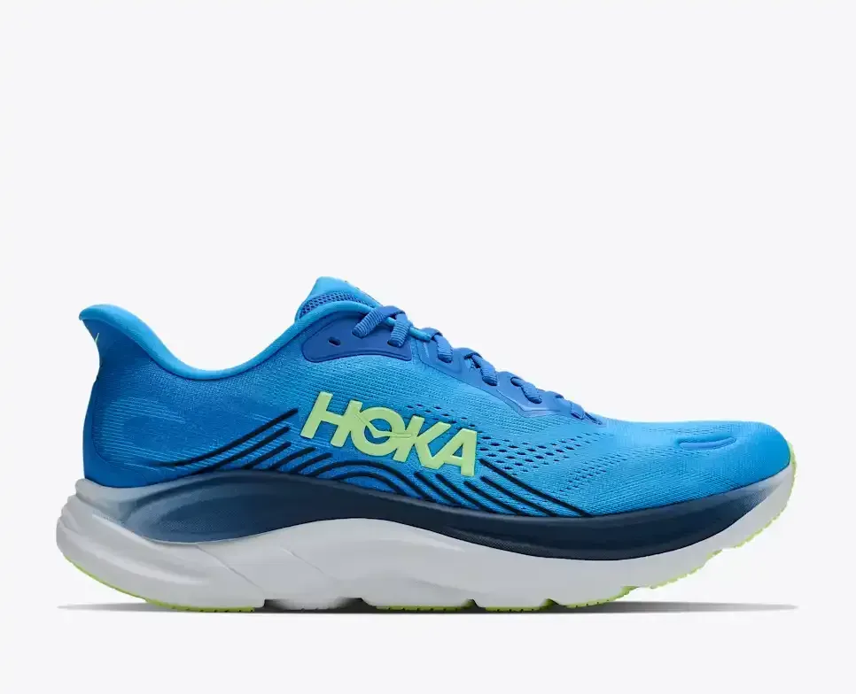 HOKA Clifton 11 Virtual Blue - Men's Road Running Shoes & Trainers - front view