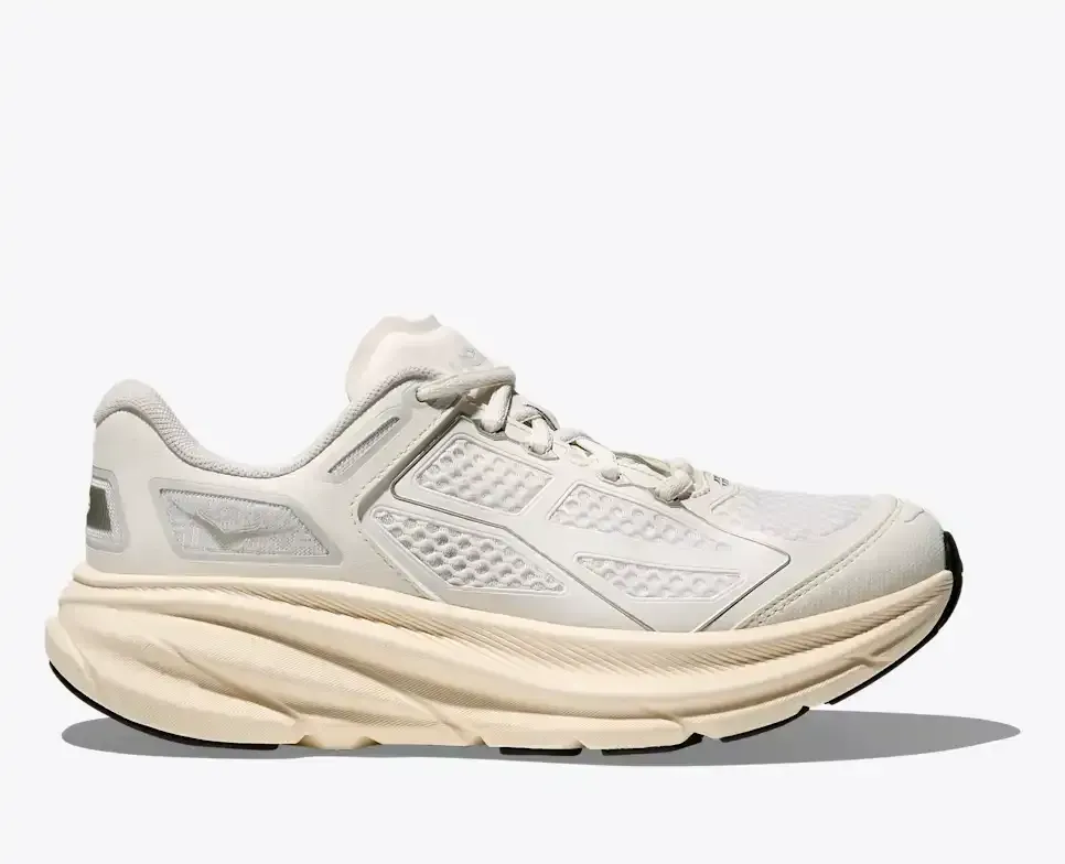 HOKA Clifton One9 Frost Cosmic Grey - Men's Running Shoes & Trainers - front view