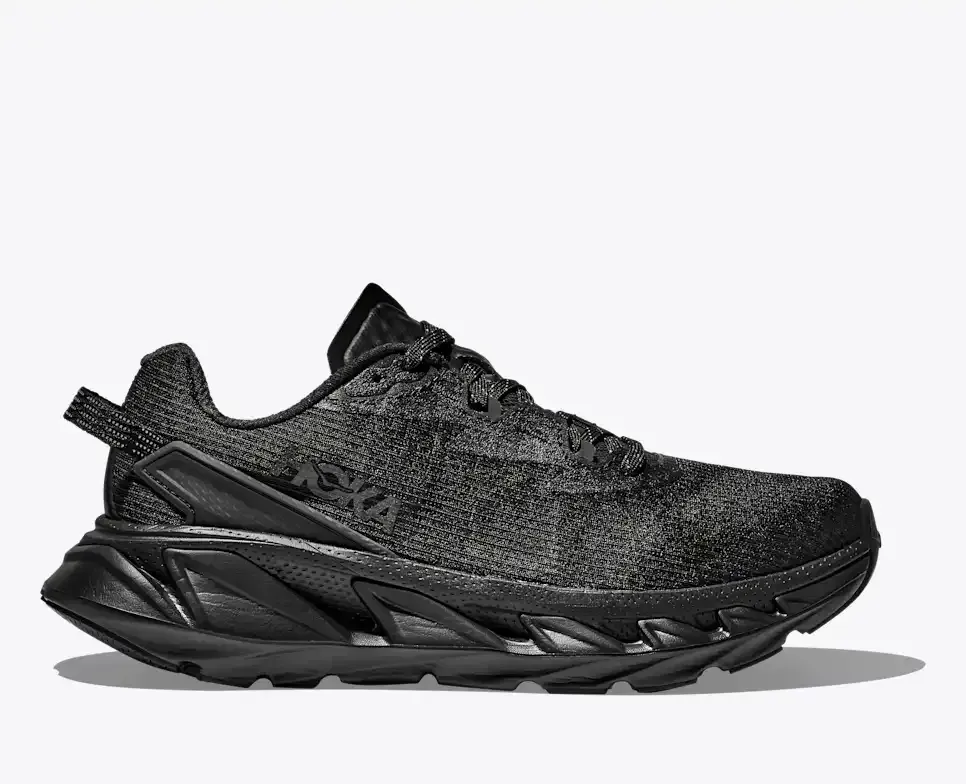HOKA Elevon 2 TS Black Carbon Black - Men's Running Shoes & Trainers - front view