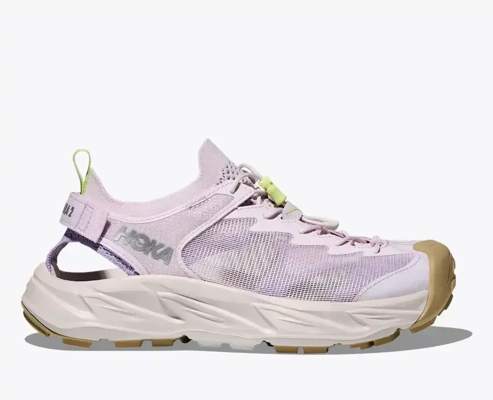 HOKA Hopara 2 Lilac Cream Stucco (Women’s) - Hiking Boots & Shoes - front view