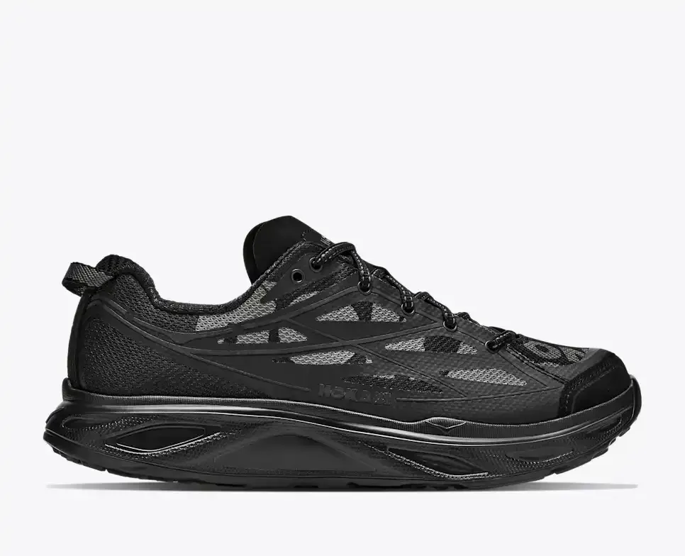 HOKA Huaka Pro Black - Men's Running Shoes & Trainers - front view