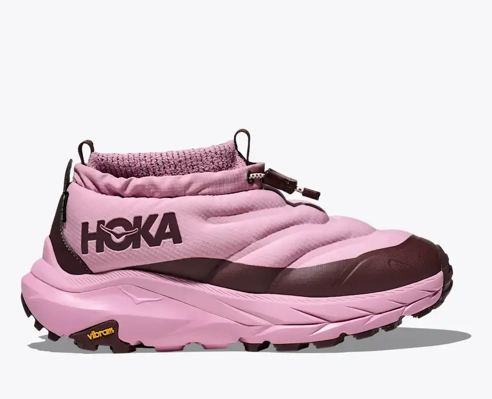 HOKA Kaha 2 Frost Moc GORE-TEX Halfdays Amethyst Glazed Cherry (Women’s) - Women's Running Shoes - front view