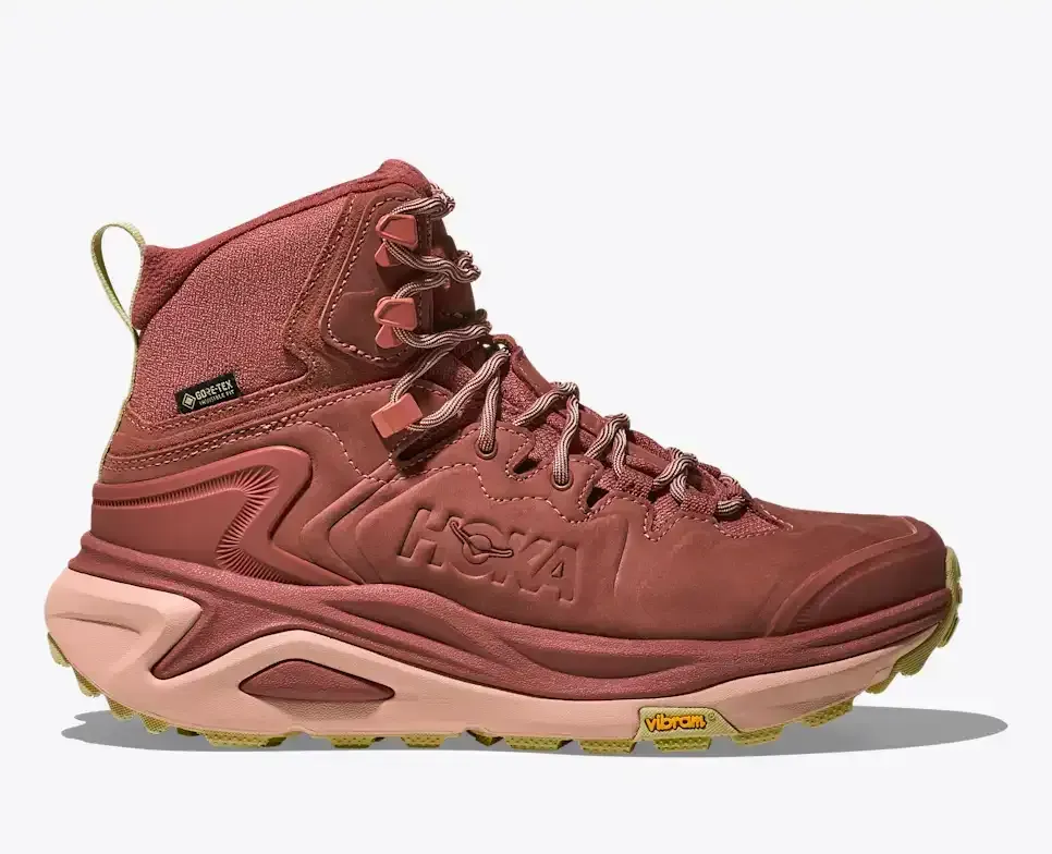HOKA Kaha 3 GORE-TEX Rouge Rose Latte (Women’s) - Hiking Boots & Shoes - front view