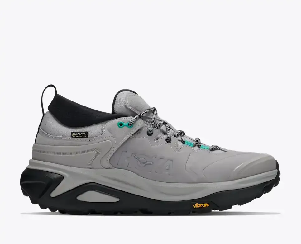 HOKA Kaha 3 Low GORE-TEX Stellar Grey - Men's Running Shoes & Trainers - front view