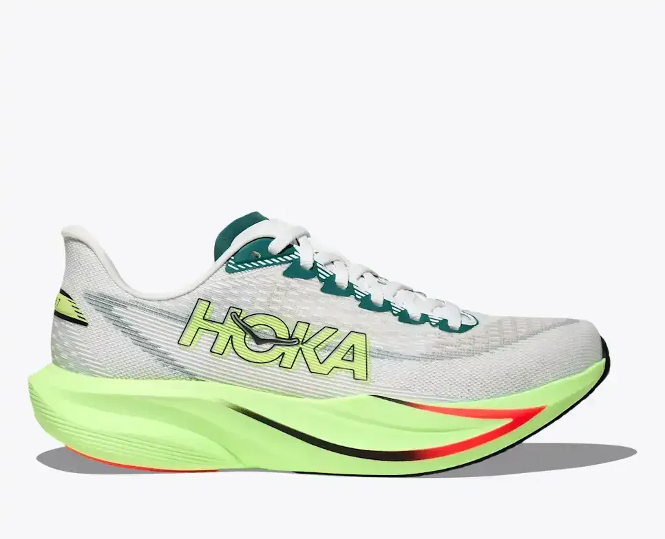 HOKA Mach 7 Frost Neon Yuzu - Men's Road Running Shoes & Trainers - front view