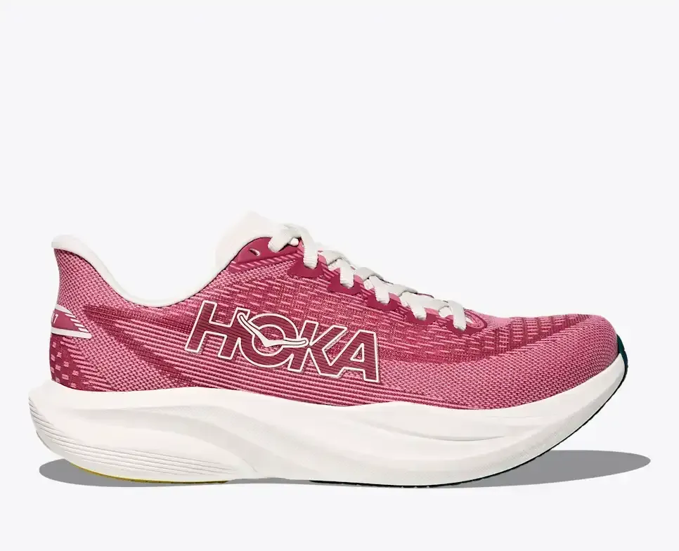 HOKA Mach 7 Lingonberry Cranberry (Women’s) - Road Running Shoes - front view