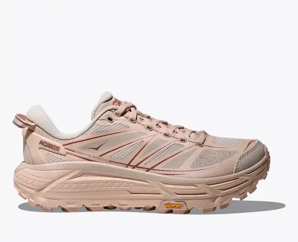 HOKA Mafate Speed 2 Beech Wood Stucco - Men's Road Running Shoes & Trainers - front view