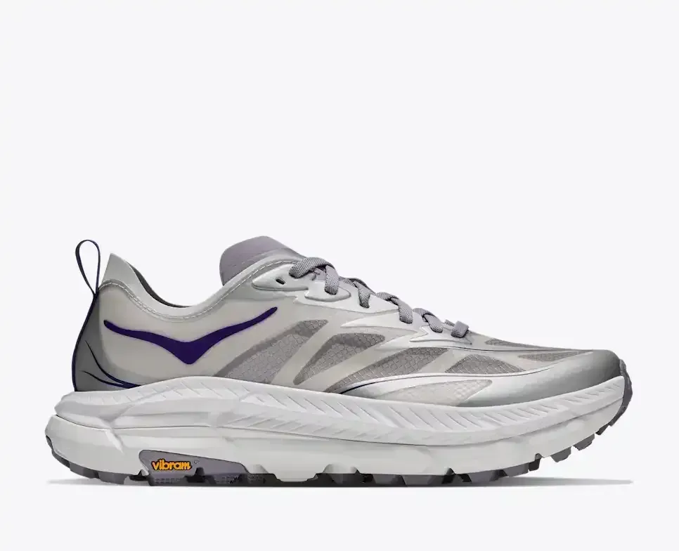 HOKA Mafate Speed 4 Lite Cosmic Purple Cosmic Grey - Men's Running Shoes & Trainers - front view
