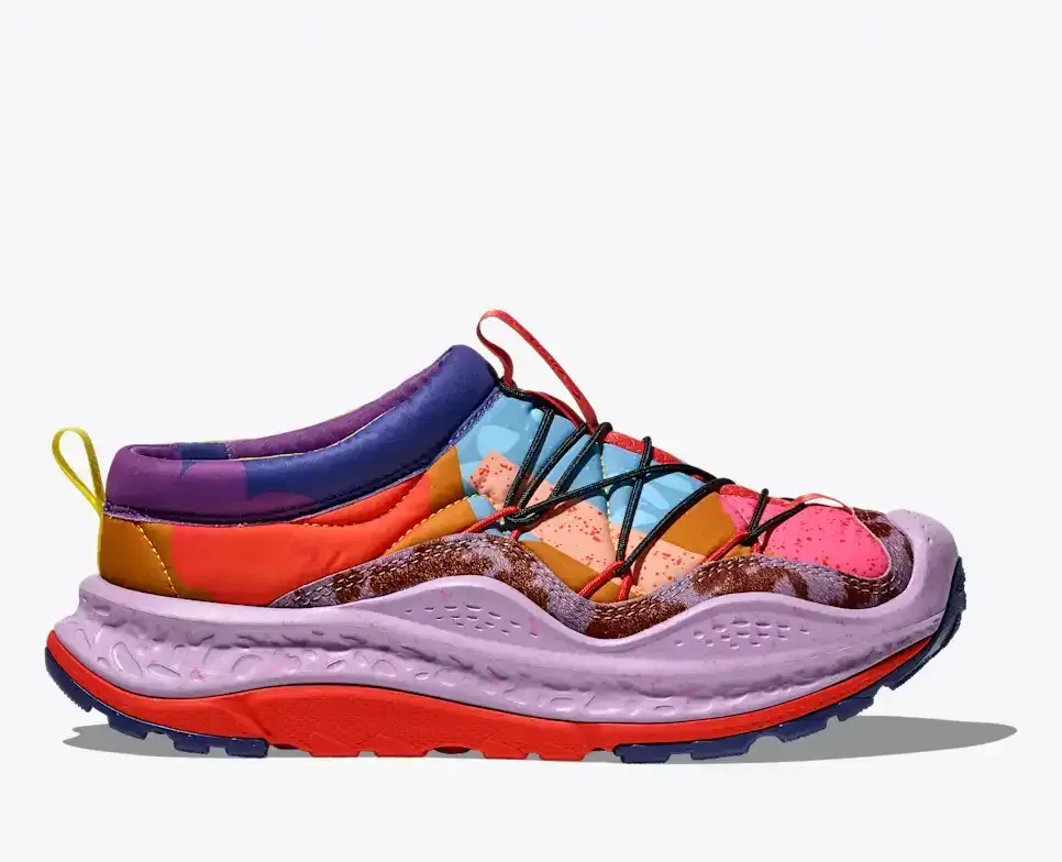 HOKA Ora Primo Studio Proba Vermillion Orange Gold - Men's Running Shoes & Trainers - front view
