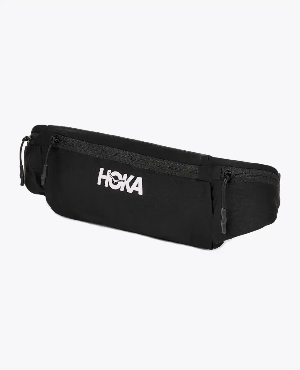 HOKA Run Belt Black - Men's HOKA Exclusives - front view