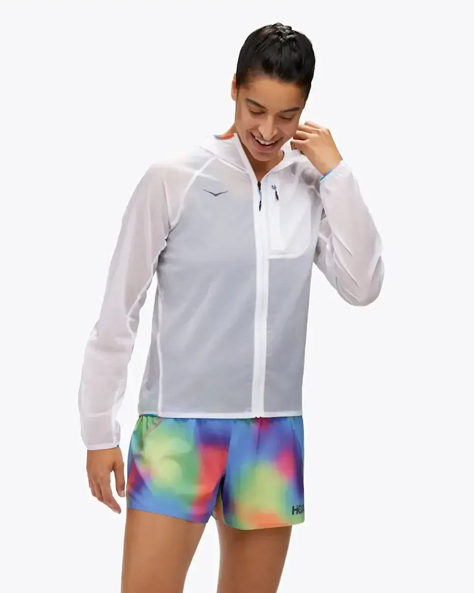 HOKA Skyflow Jacket White Multi (Women’s) - Women's Products - front view