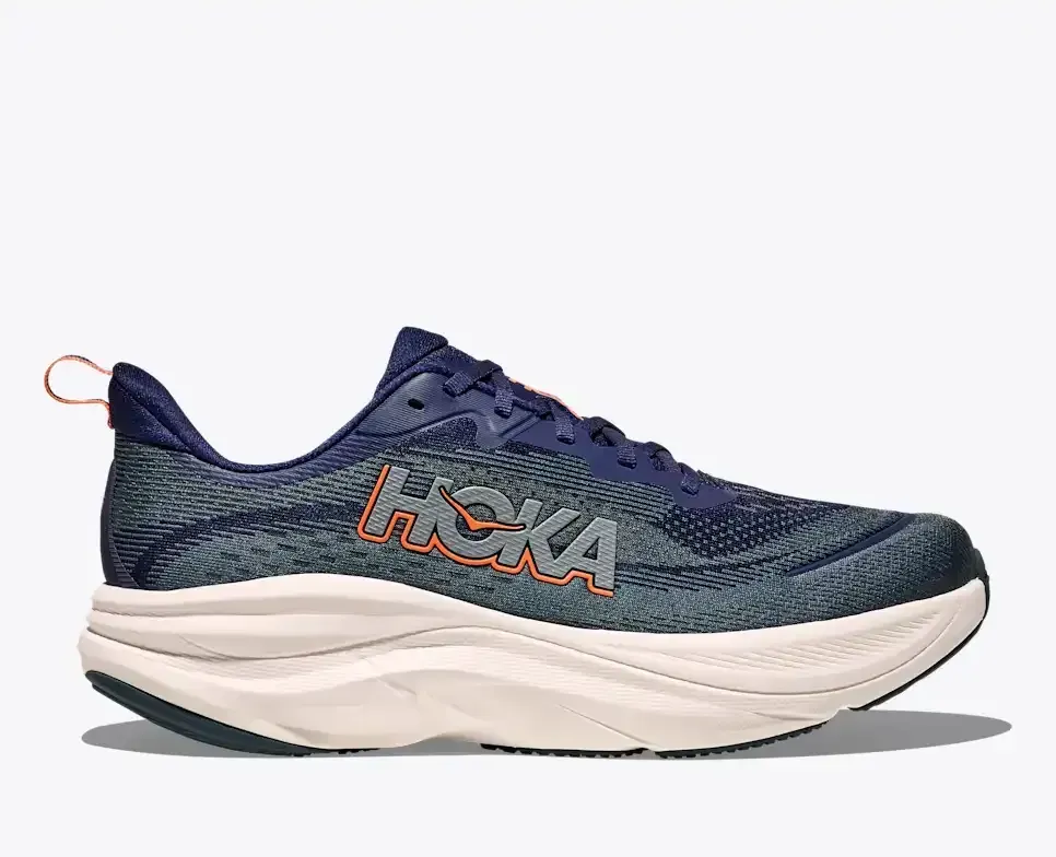 HOKA Skyflow Midnight Blue Varsity Navy - Men's Running Shoes & Trainers - front view