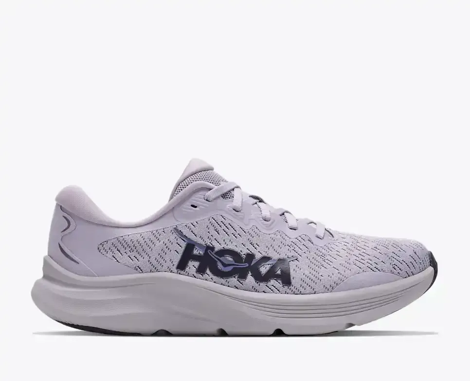 HOKA Solimar 2 Mellow Lilac Squid Ink (Women’s) - Walking Shoes & Boots - front view