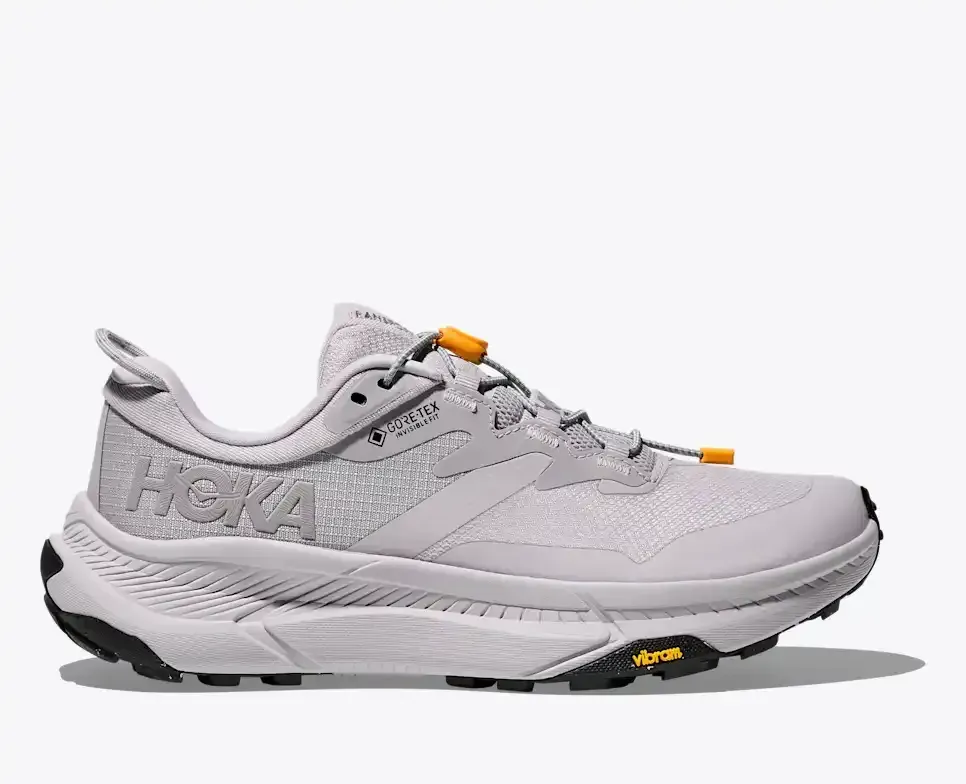 HOKA Transport GORE-TEX Ash Grey (Women’s) - Hiking Boots & Shoes - front view