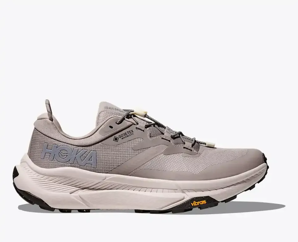 HOKA Transport GORE-TEX Cement Stucco - Men's Running Shoes & Trainers - front view