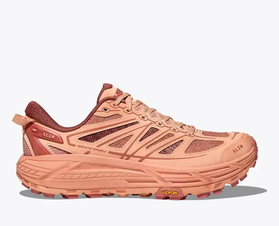 HOKA x XLIM Mafate Speed 2 Peach Dust - Men's Running Shoes & Trainers - front view